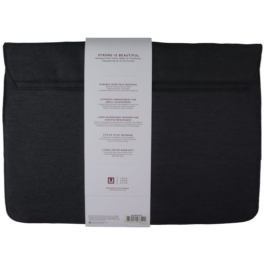 Urban Armor Gear UAG Mouve Sleeve for 16-in Devices/MacBook Pro - Dark Gray Computer Accessories - Laptop Cases & Bags Urban Armor Gear - Simple Cell Bulk Wholesale Pricing - USA Seller