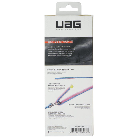 Urban Armor Gear Active Strap LE Band for Apple Watch 42mm/44mm - 80's Blue/Pink Smart Watch Accessories - Watch Bands Urban Armor Gear - Simple Cell Bulk Wholesale Pricing - USA Seller