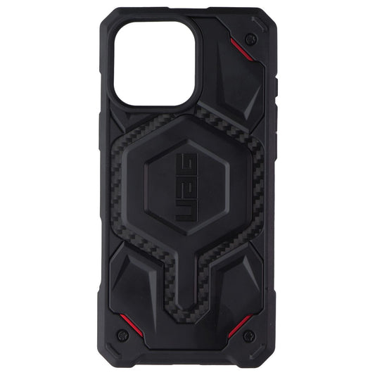 UAG Monarch Pro Series Case for MagSafe for iPhone 16 Pro Max - Carbon Fiber/Red Cell Phone - Cases, Covers & Skins Urban Armor Gear - Simple Cell Bulk Wholesale Pricing - USA Seller