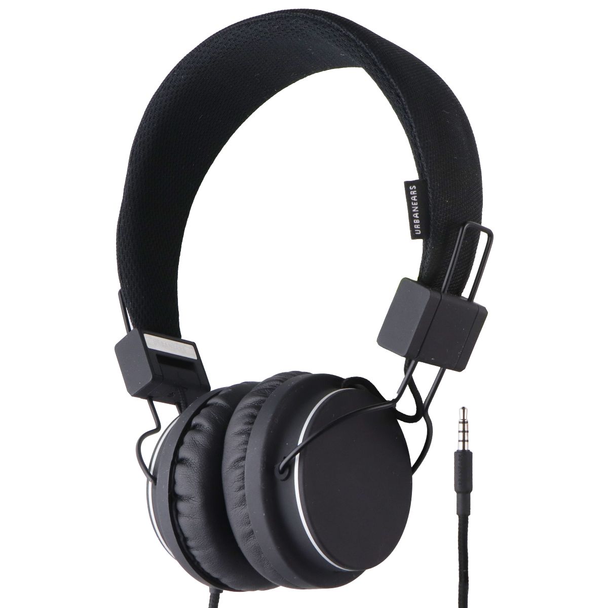 UrbanEars Plattan 3.5mm Wired Folding Over-the-Ear Headphones - Black Portable Audio - Headphones Urbanears - Simple Cell Bulk Wholesale Pricing - USA Seller