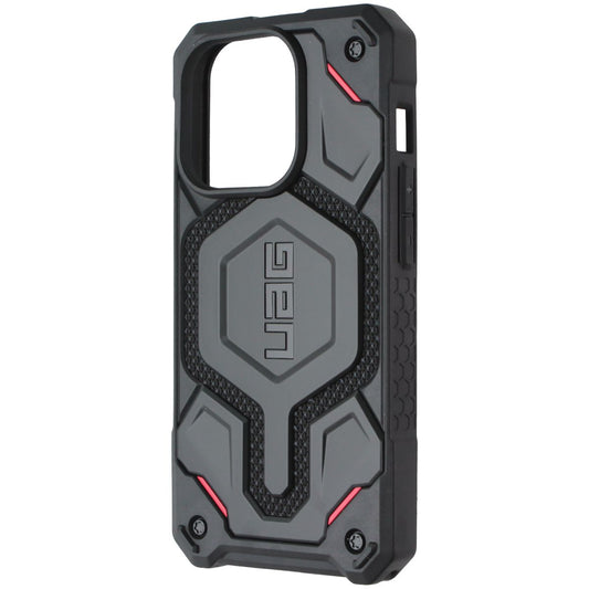 UAG Monarch Pro Case for MagSafe for Apple iPhone 15 Pro - Kevlar Black/Red Cell Phone - Cases, Covers & Skins Urban Armor Gear - Simple Cell Bulk Wholesale Pricing - USA Seller