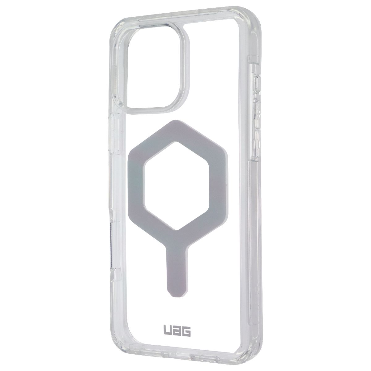 Urban Armor Gear Plyo Series MagSafe Case for iPhone 16 Pro Max - Ice/Silver