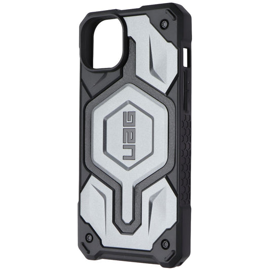 Urban Armor Gear Monarch Pro Case for MagSafe for iPhone 14 Plus Silver/Leather Cell Phone - Cases, Covers & Skins Urban Armor Gear - Simple Cell Bulk Wholesale Pricing - USA Seller