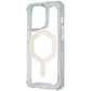 UAG Urban Armor Gear Plyo Case for MagSafe for Apple iPhone 15 Pro - Ice / Gold Cell Phone - Cases, Covers & Skins Urban Armor Gear - Simple Cell Bulk Wholesale Pricing - USA Seller