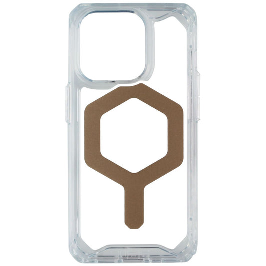 UAG Urban Armor Gear Plyo Case for MagSafe for Apple iPhone 15 Pro - Ice / Gold Cell Phone - Cases, Covers & Skins Urban Armor Gear - Simple Cell Bulk Wholesale Pricing - USA Seller