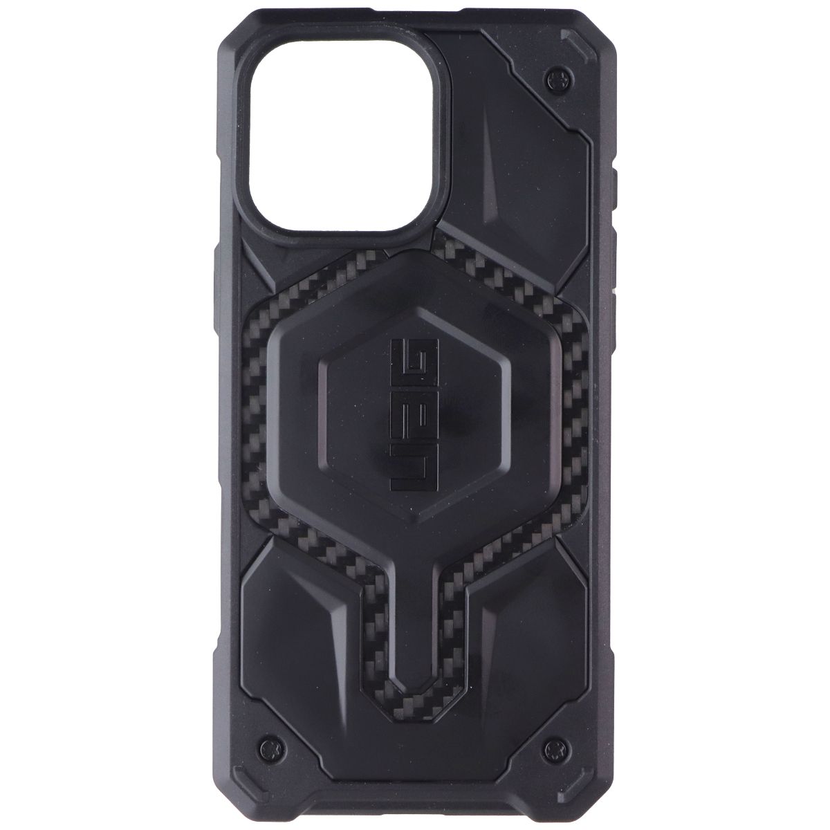 UAG Monarch Pro Case for MagSafe for Apple iPhone 16 Pro Max -Carbon Fiber Black Cell Phone - Cases, Covers & Skins Urban Armor Gear - Simple Cell Bulk Wholesale Pricing - USA Seller