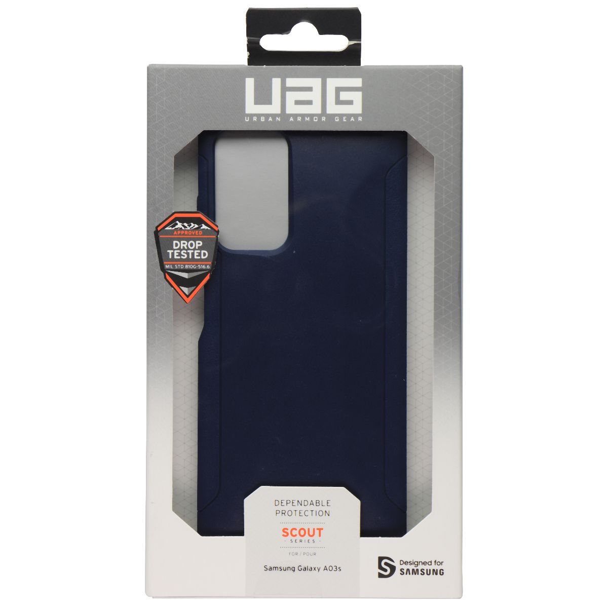 Urban Armor Gear UAG Scout Flexible Case for Samsung Galaxy A03s - Mallard Blue Cell Phone - Cases, Covers & Skins Urban Armor Gear - Simple Cell Bulk Wholesale Pricing - USA Seller