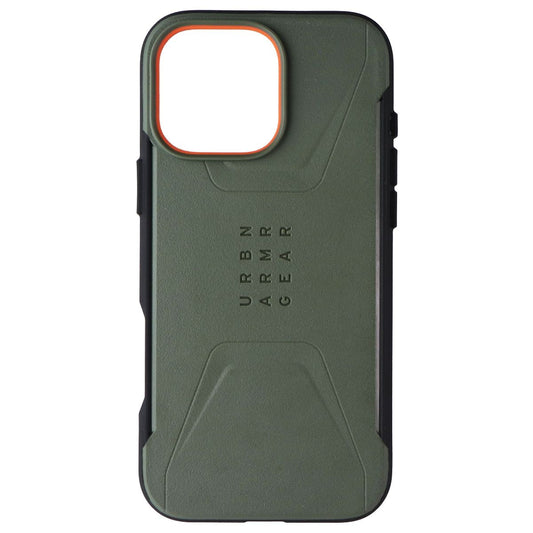Urban Armor Gear Civilian Case for MagSafe for iPhone 16 Pro Max - Olive Drab Cell Phone - Cases, Covers & Skins Urban Armor Gear - Simple Cell Bulk Wholesale Pricing - USA Seller
