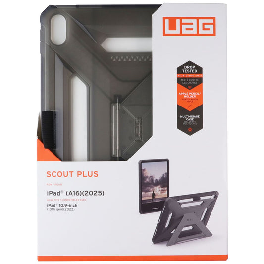 UAG Scout Plus Case for Apple iPad 11-in (A16/2025) / 10.9-in (10th/2022) - Ash