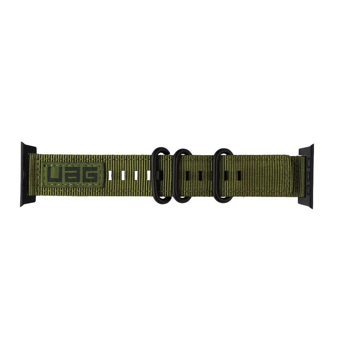 Urban Armor Gear Metropolis Nato Strap for Apple Watch 45/44/42mm - Olive Drab Smart Watch Accessories - Watch Bands Urban Armor Gear - Simple Cell Bulk Wholesale Pricing - USA Seller