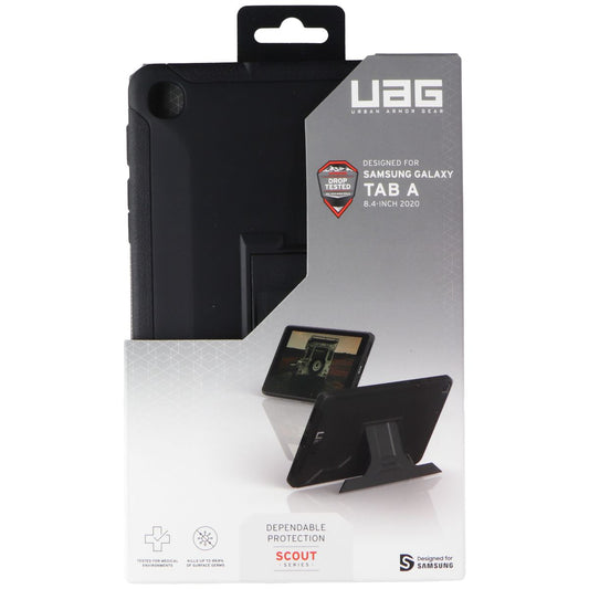 Urban Armor Gear Scout Series Case for Galaxy Tab A (8.4-inch) 2020 - Black iPad/Tablet Accessories - Cases, Covers, Keyboard Folios Urban Armor Gear    - Simple Cell Bulk Wholesale Pricing - USA Seller
