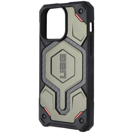 UAG Urban Armor Gear Monarch Pro for iPhone 15 Pro Max - Carbon Elemental Green Cell Phone - Cases, Covers & Skins Urban Armor Gear - Simple Cell Bulk Wholesale Pricing - USA Seller