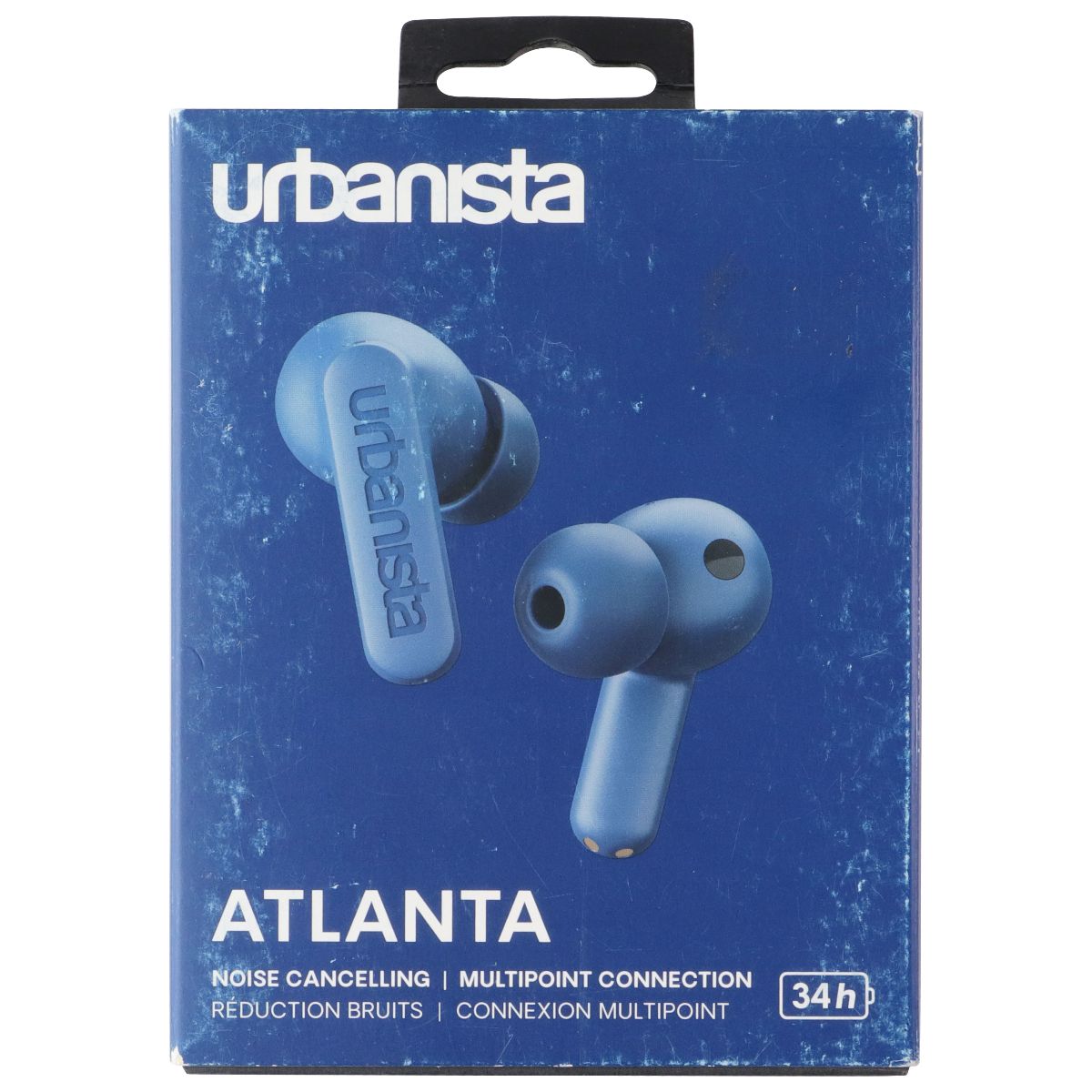 Urbanista Atlanta Active Noise Cancelling True Wireless Earbuds - Steel Blue