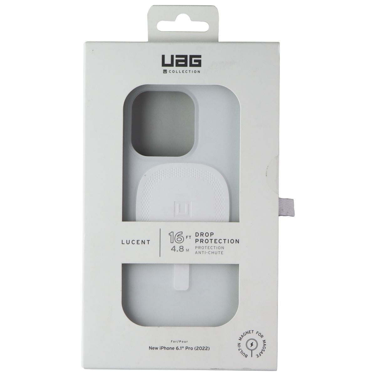 UAG Lucent 2.0 Hard Case for MagSafe for iPhone 14 Pro - Marshmallow White Cell Phone - Cases, Covers & Skins Urban Armor Gear    - Simple Cell Bulk Wholesale Pricing - USA Seller