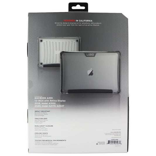 UAG Plyo Series Case for Apple MacBook Air 2018-2020/M1 2020 (13-inch) - Ice Computer Accessories - Laptop Cases & Bags Urban Armor Gear - Simple Cell Bulk Wholesale Pricing - USA Seller