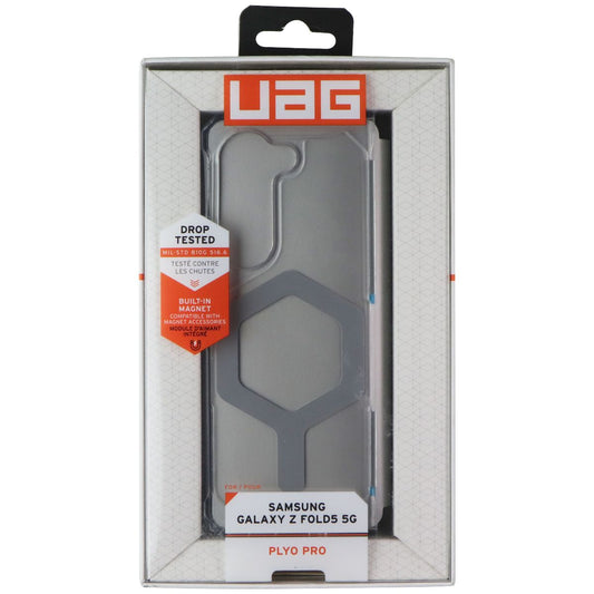 UAG Plyo Pro Case for MagSafe for Samsung Galaxy Z Fold5 5G - Ice/Silver (Clear) Cell Phone - Cases, Covers & Skins Urban Armor Gear - Simple Cell Bulk Wholesale Pricing - USA Seller