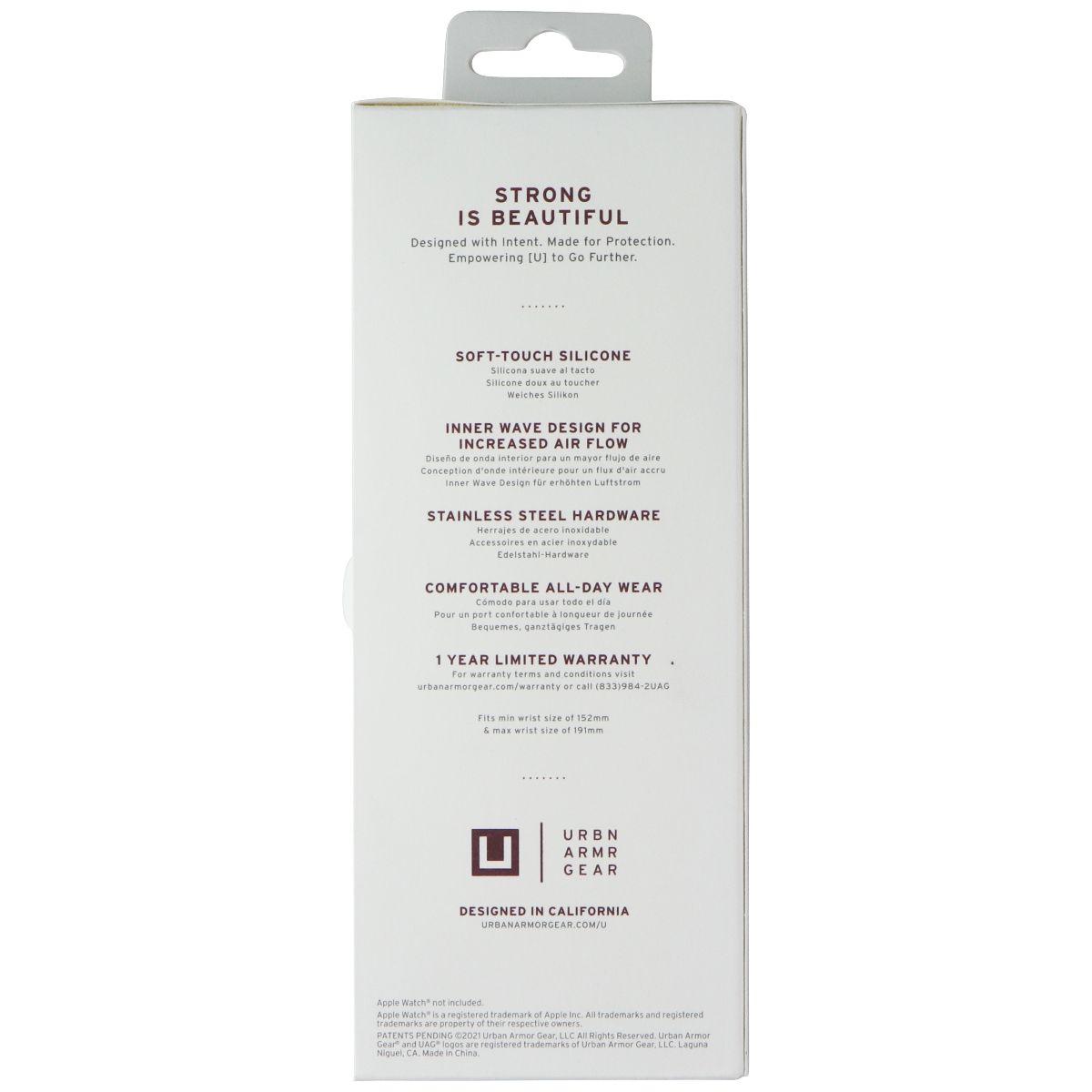 UAG 40/38mm Aurora Band for Apple Watch Series 10/9/8/7/6/5/4/SE 2 - Dusty Rose Smart Watch Accessories - Watch Bands Urban Armor Gear - Simple Cell Bulk Wholesale Pricing - USA Seller