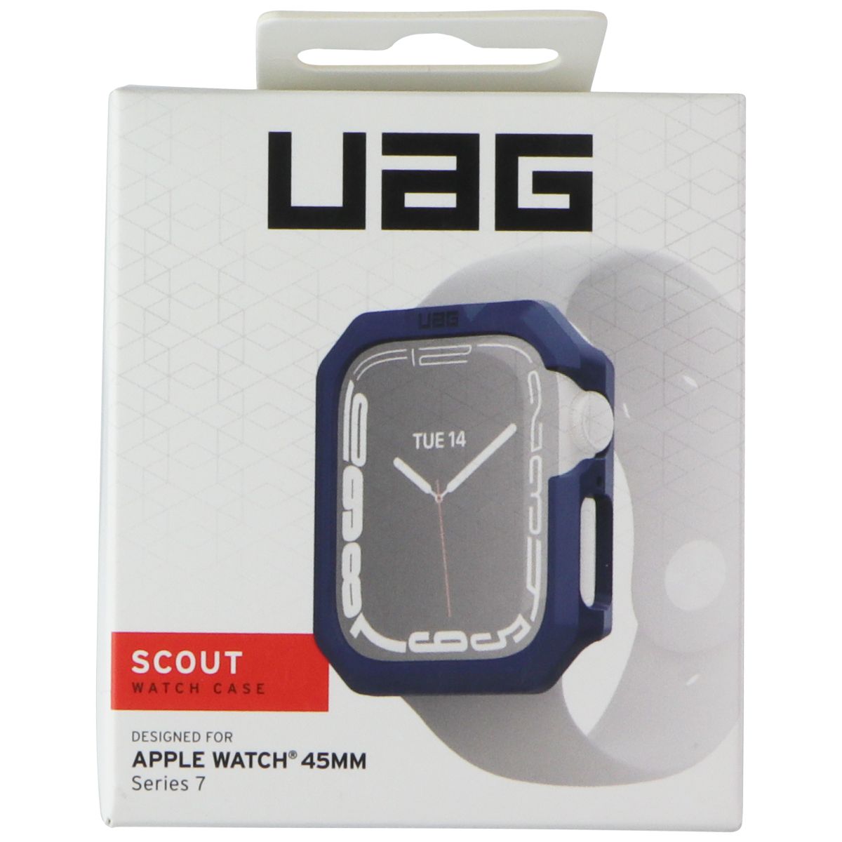 Urban Armor Gear UAG Scout Watch Case for Apple Watch (45mm) Series 9/8/7 - Blue Smart Watch Accessories - Smart Watch Cases Urban Armor Gear - Simple Cell Bulk Wholesale Pricing - USA Seller