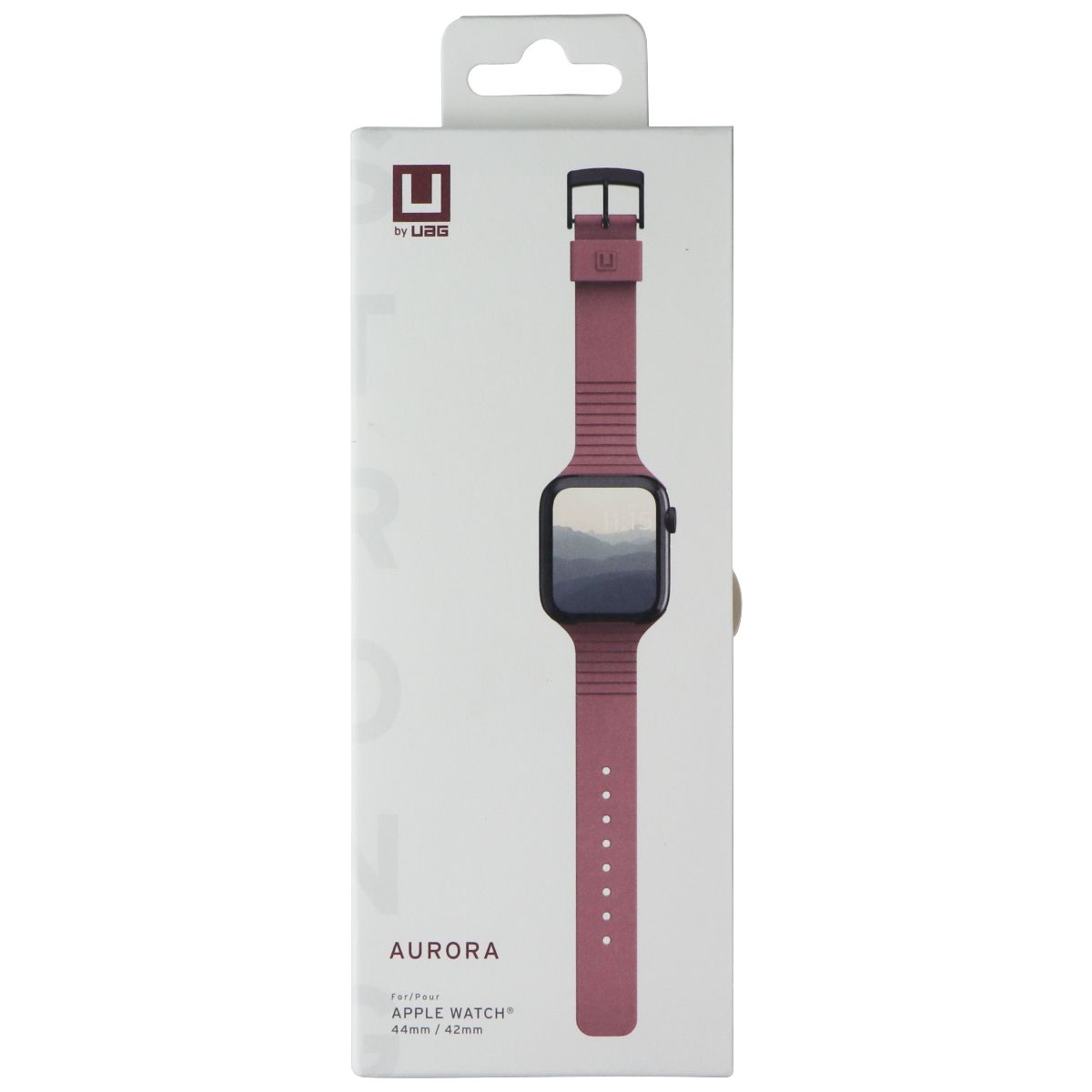 UAG 44/42mm Aurora Band for Apple Watch Series 10/9/8/7/6/5/4/SE 2 - Dusty Rose Smart Watch Accessories - Watch Bands Urban Armor Gear - Simple Cell Bulk Wholesale Pricing - USA Seller