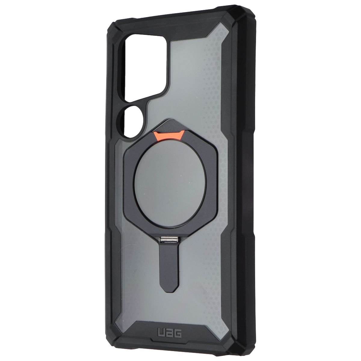 UAG Plasma XTE Magnetic Kickstand Case for Galaxy S24 Ultra - Black/Orange Cell Phone - Cases, Covers & Skins Urban Armor Gear - Simple Cell Bulk Wholesale Pricing - USA Seller
