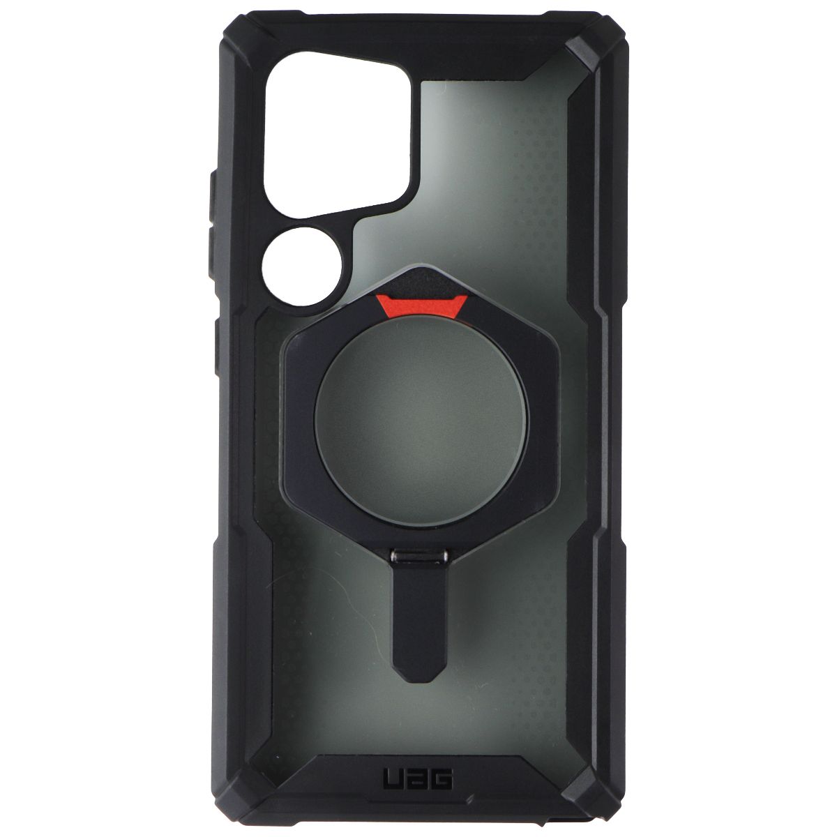 UAG Plasma XTE Magnetic Kickstand Case for Galaxy S24 Ultra - Black/Orange Cell Phone - Cases, Covers & Skins Urban Armor Gear - Simple Cell Bulk Wholesale Pricing - USA Seller
