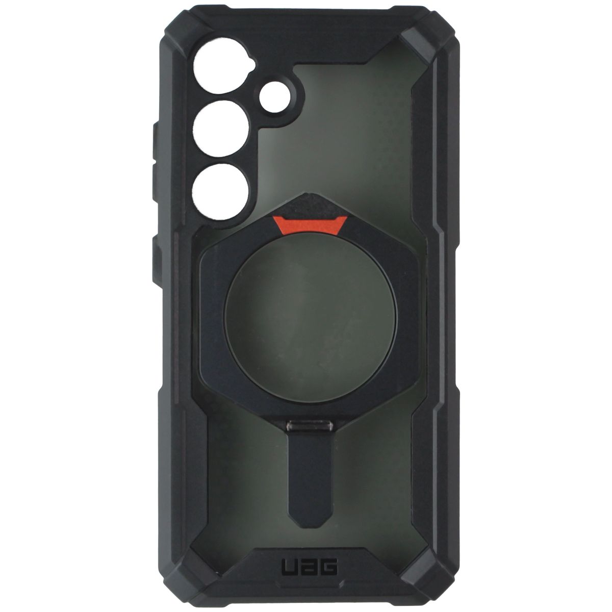 UAG Plasma XTE Series Case w/ Kickstand for Samsung Galaxy S24 - Black/Orange Cell Phone - Cases, Covers & Skins Urban Armor Gear - Simple Cell Bulk Wholesale Pricing - USA Seller
