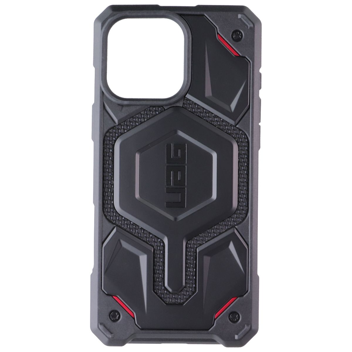 UAG Monarch Pro Series MagSafe Case for Apple iPhone 16 Pro Max - Black/Red