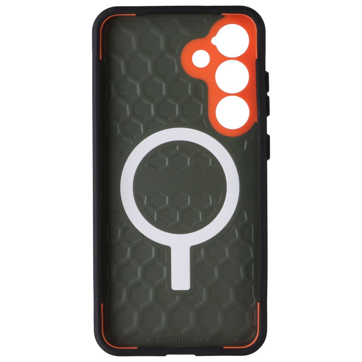UAG Civilian Series Magnetic Case for Samsung Galaxy (S25+) - Olive Drab/Orange