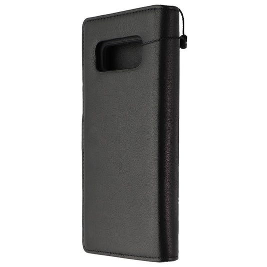 Unique London 2-in-1 Leather Folio + Case for Galaxy Note8 - Black Cell Phone - Cases, Covers & Skins Uunique London    - Simple Cell Bulk Wholesale Pricing - USA Seller
