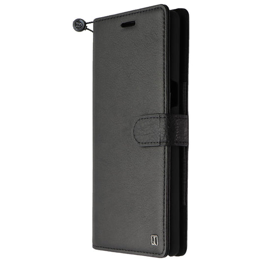 Unique London 2-in-1 Leather Folio + Case for Galaxy Note8 - Black Cell Phone - Cases, Covers & Skins Uunique London    - Simple Cell Bulk Wholesale Pricing - USA Seller