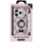 Velvet Caviar MagSafe Case with Magnetic Ring for iPhone 17 Pro - Nude Checkered