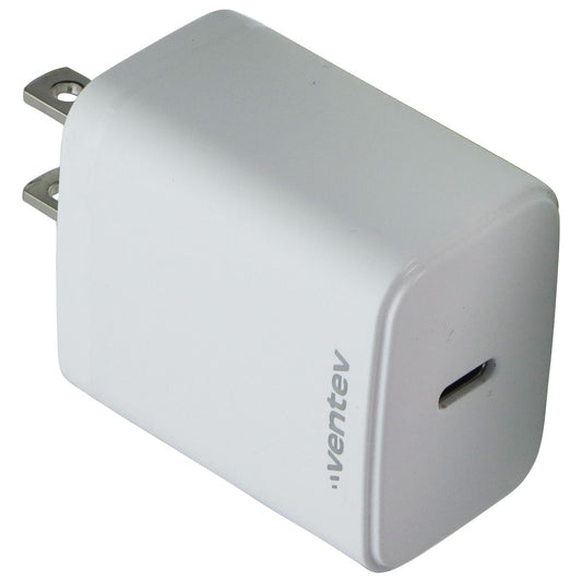 Ventev 20W Single Port USB-C Ultra Fast Wall Charger - White