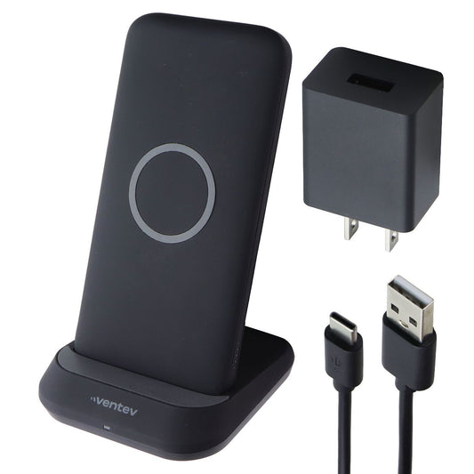 Ventev Universal 10W Wireless Portable Battery & Charge Stand - Black