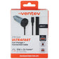 Ventev (27W) Dual Ultra Fast USB-A Car Charger with USB-C Connected Cable - Gray Cell Phone - Chargers & Cradles Ventev - Simple Cell Bulk Wholesale Pricing - USA Seller