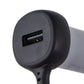 Ventev (27W) Dual Ultra Fast USB-A Car Charger with USB-C Connected Cable - Gray Cell Phone - Chargers & Cradles Ventev - Simple Cell Bulk Wholesale Pricing - USA Seller