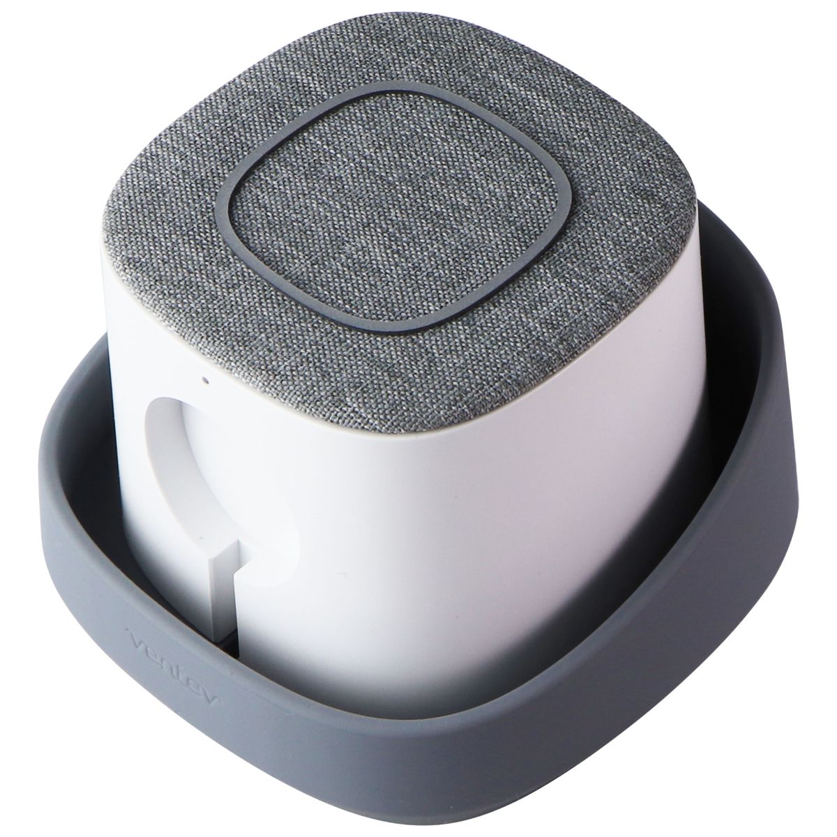 Ventev Wireless 10W Qi Fast Charger Watchdock Duo - White/Gray Cell Phone - Chargers & Cradles Ventev - Simple Cell Bulk Wholesale Pricing - USA Seller