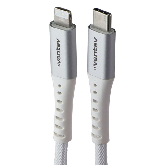Ventev 10 Foot Alloy USB-C to Lightning 8-Pin Ultra Durable Cable - White Cell Phone - Cables & Adapters Ventev - Simple Cell Bulk Wholesale Pricing - USA Seller