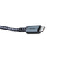 Ventev (3-Foot) Tangle-Free Charge/Sync Helix Coiled USB-C to 8-Pin Cable - Gray