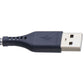Ventev 6-Foot Braided High Speed USB-A to 8-Pin Cable - Gray Cell Phone - Cables & Adapters Ventev - Simple Cell Bulk Wholesale Pricing - USA Seller