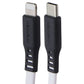 VENTEV 3.3 Foot USB-C to Lightning (8-Pin) High Speed Flat Cable - White Cell Phone - Cables & Adapters Ventev - Simple Cell Bulk Wholesale Pricing - USA Seller