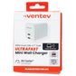 Ventev 65W Dual USB-C GaN Ultrafast Mini Wall Charger - White