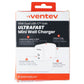 Ventev 65W Dual USB-C GaN Ultrafast Mini Wall Charger - White