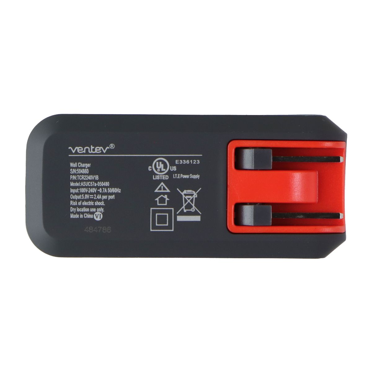 Ventev (504859) 3.3Ft 2port Wall Charger & Cable for Micro USB Devices - Gray Cell Phone - Cables & Adapters Ventev - Simple Cell Bulk Wholesale Pricing - USA Seller