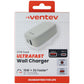 Ventev 27W (USB-A + USB-C) Dual Port Ultra Fast Wall Charger - Gray / White Cell Phone - Chargers & Cradles Ventev - Simple Cell Bulk Wholesale Pricing - USA Seller