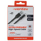 Ventev 10 Foot Alloy USB-A to USB-C Ultra Durable High Speed Cable - Gray Cell Phone - Cables & Adapters Ventev - Simple Cell Bulk Wholesale Pricing - USA Seller