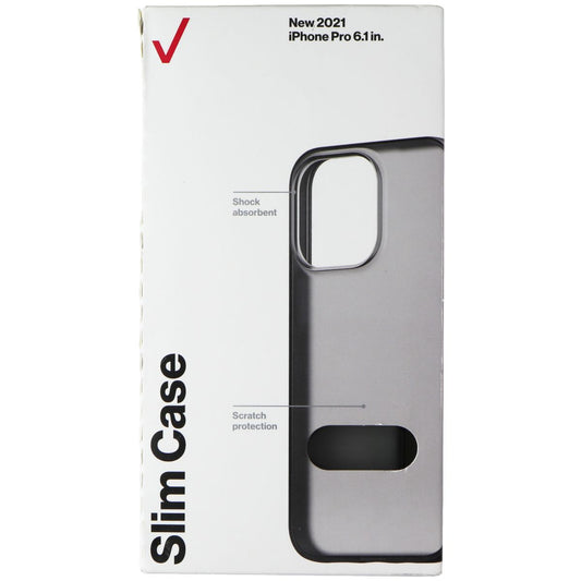 Verizon Slim Sustainable Hard Case for Apple iPhone 13 Pro - Black/Smokey Cell Phone - Cases, Covers & Skins Verizon - Simple Cell Bulk Wholesale Pricing - USA Seller