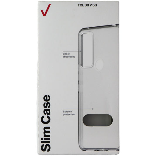 Verizon Slim Sustainable Case for TCL 30 V 5g - Clear Cell Phone - Cases, Covers & Skins Verizon    - Simple Cell Bulk Wholesale Pricing - USA Seller