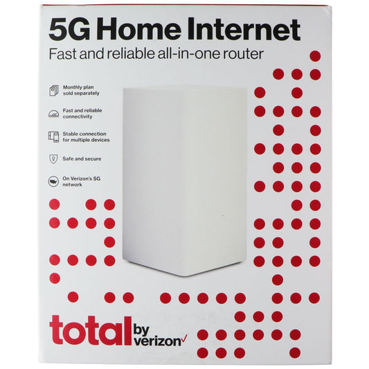 Total by Verizon 5G Home Internet All-in-One Router - White (SLV-TVFWF100V5L) Networking - Wireless Wi-Fi Routers Verizon    - Simple Cell Bulk Wholesale Pricing - USA Seller