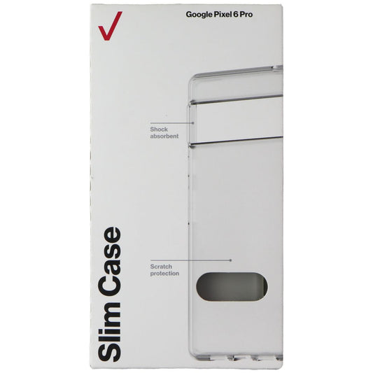 Verizon Slim Sustainable Series Case for Google Pixel 6 Pro - Clear Cell Phone - Cases, Covers & Skins Verizon    - Simple Cell Bulk Wholesale Pricing - USA Seller