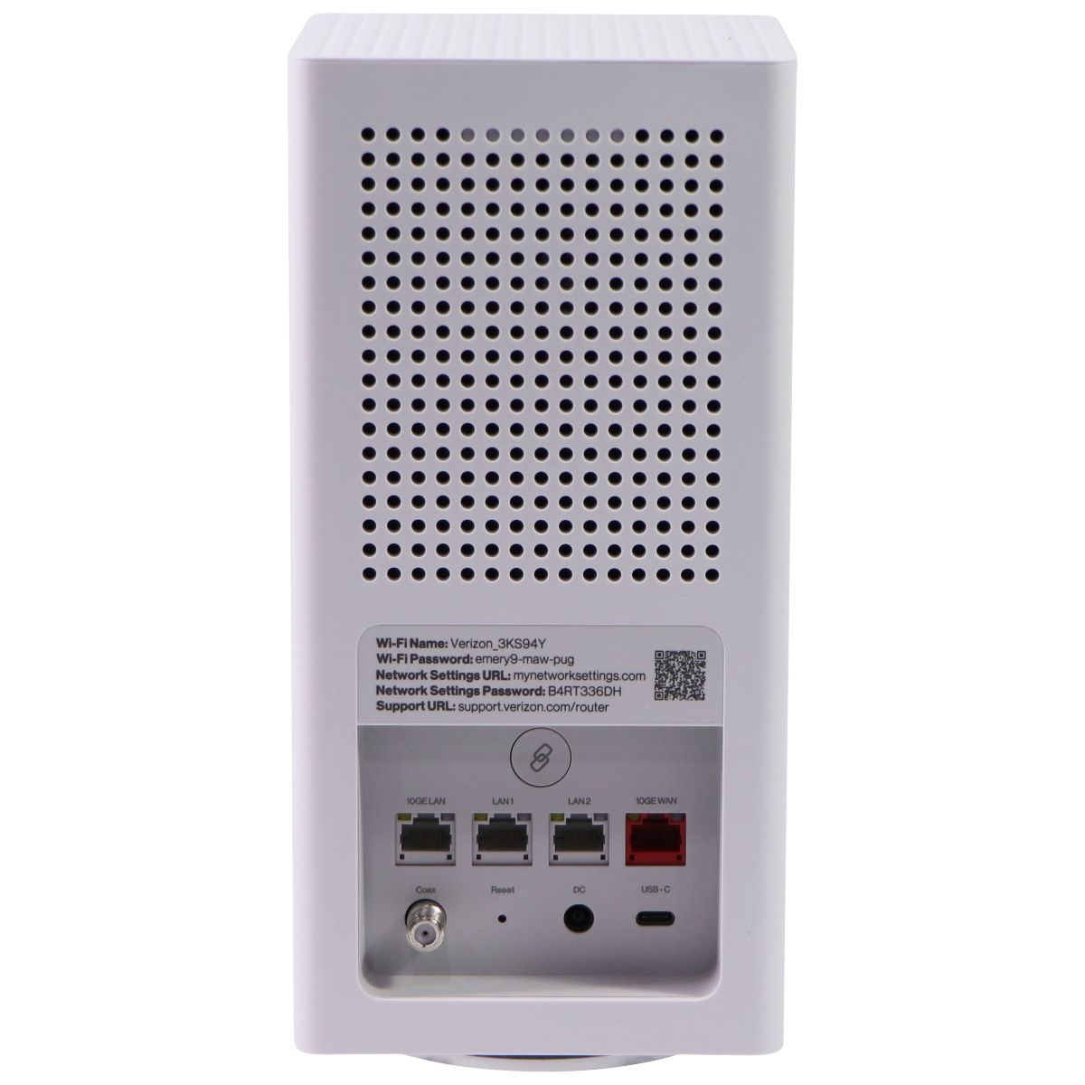 Verizon FIOS Wireless Gateway Router - Tri-Band Wi-Fi 6E - White (CR10 ...